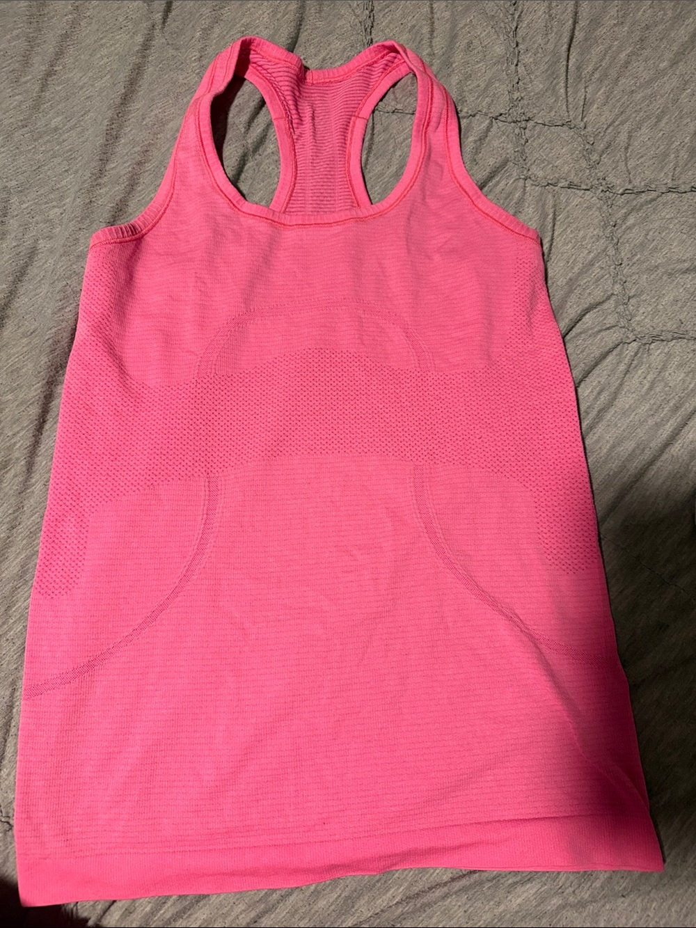 lululemon athletica Bright Pink Racerback Performance Tank - Picture 2 of 4
